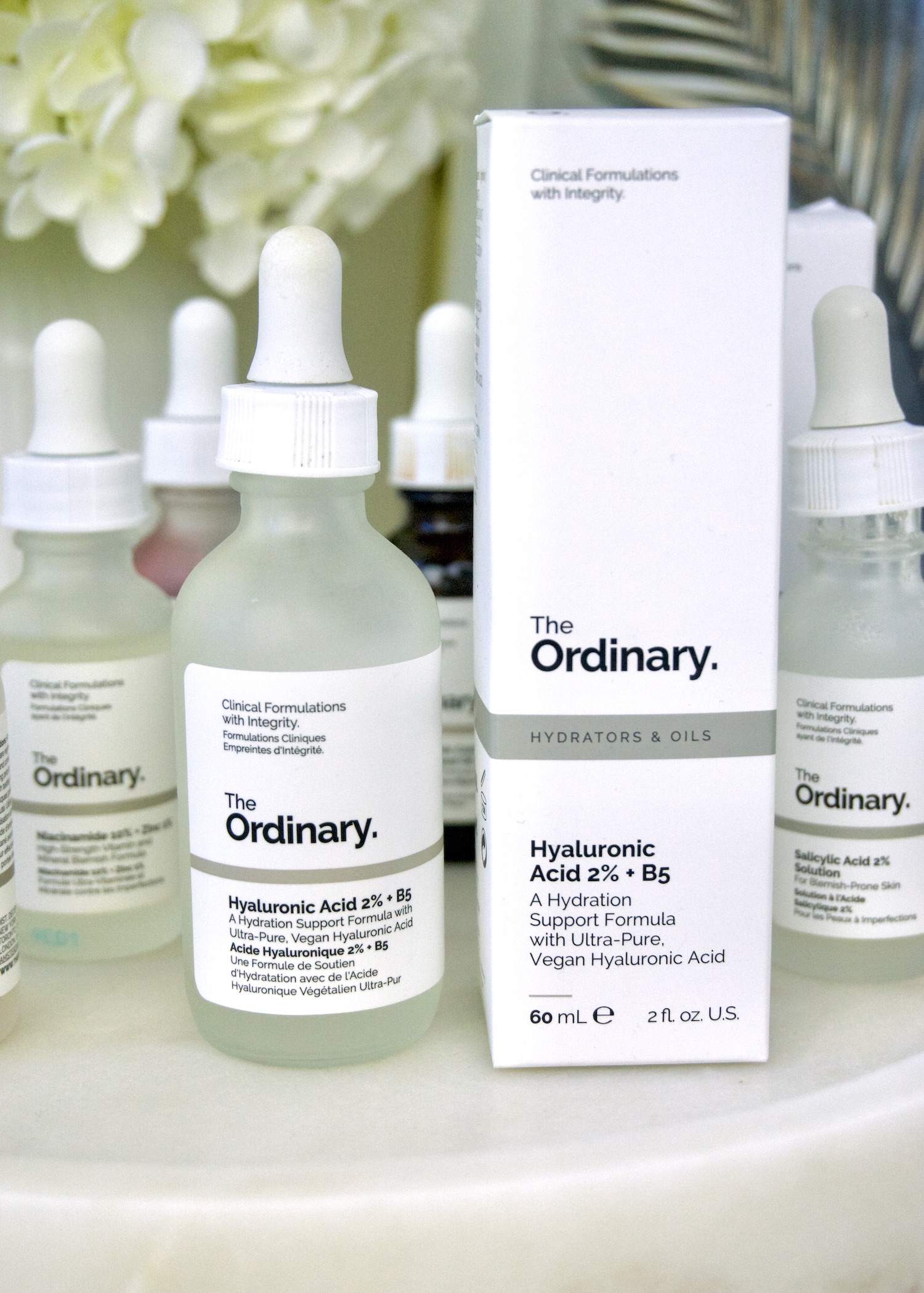 The Ordinary skincare producten