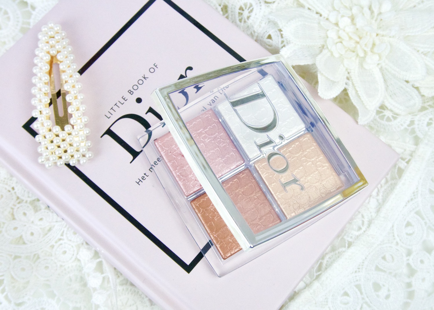 Dior Backstage Glow Face Palette Universal Review flatlay