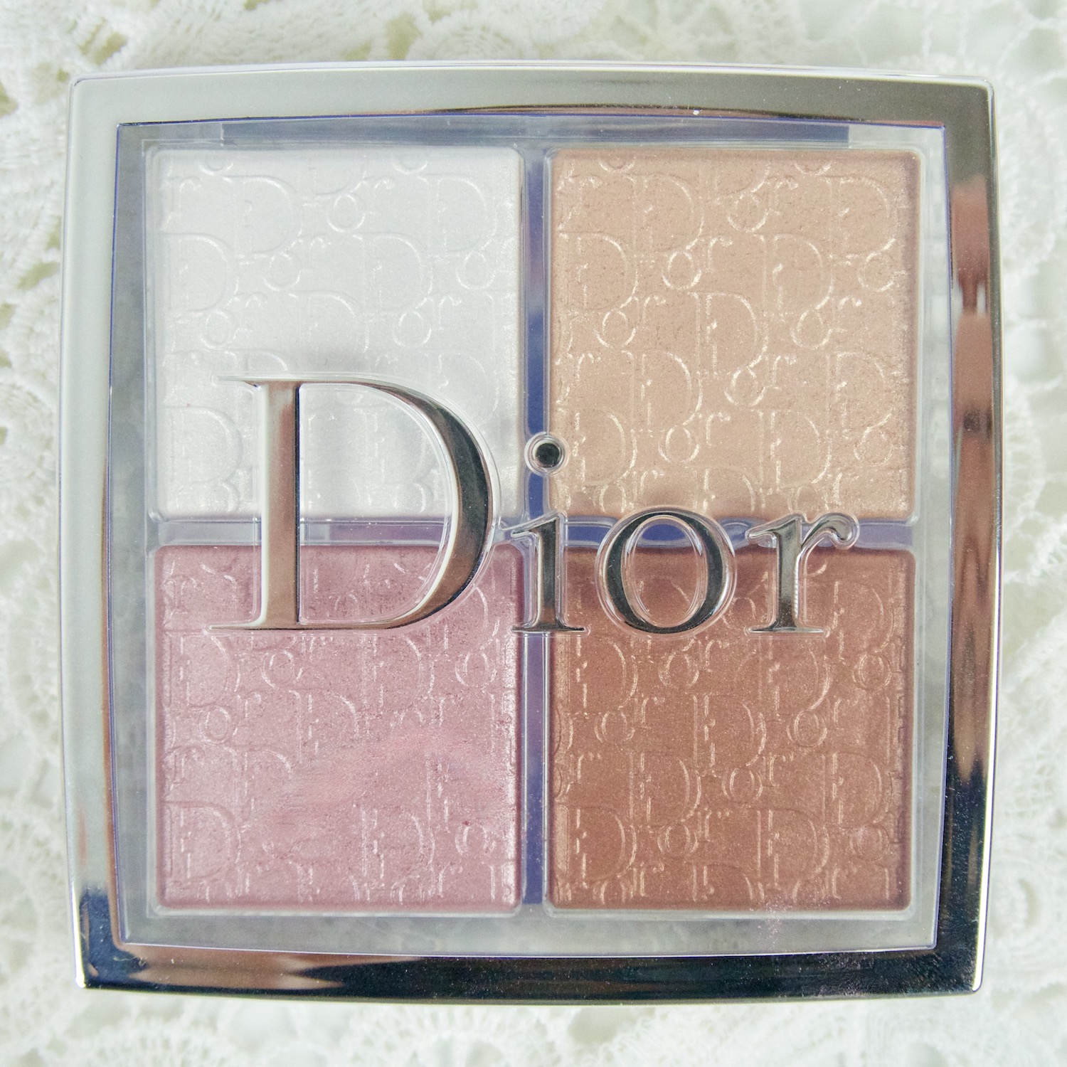 Dior Backstage Glow Face Palette 001 voorkant gesloten deksel