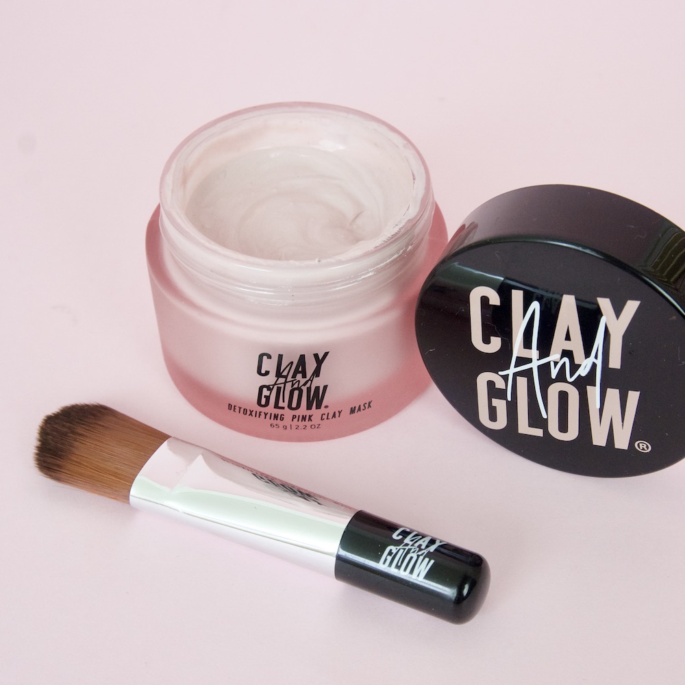 Clay and Glow Avocado Moisturizing Masker & Pink Clay Masker