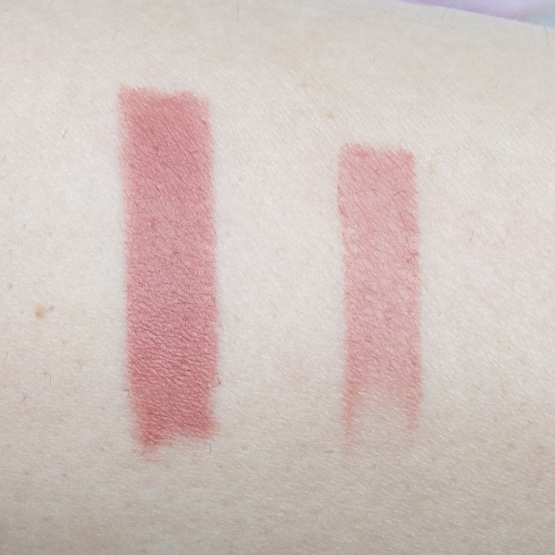 Charlotte Tilbury Pillow Talk Matte Revolution lipstick swatch