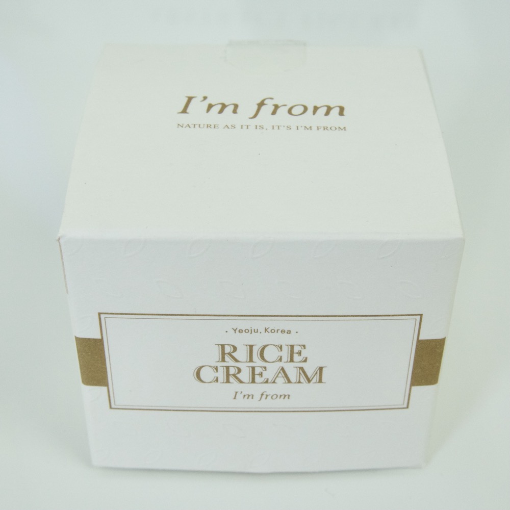 I'm From k-beauty skincare | Rice Serum & Rice Cream Review