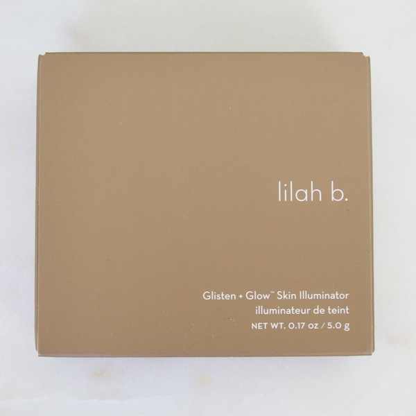 Lilah b. Glisten + Glow™ Skin Illuminator doosje