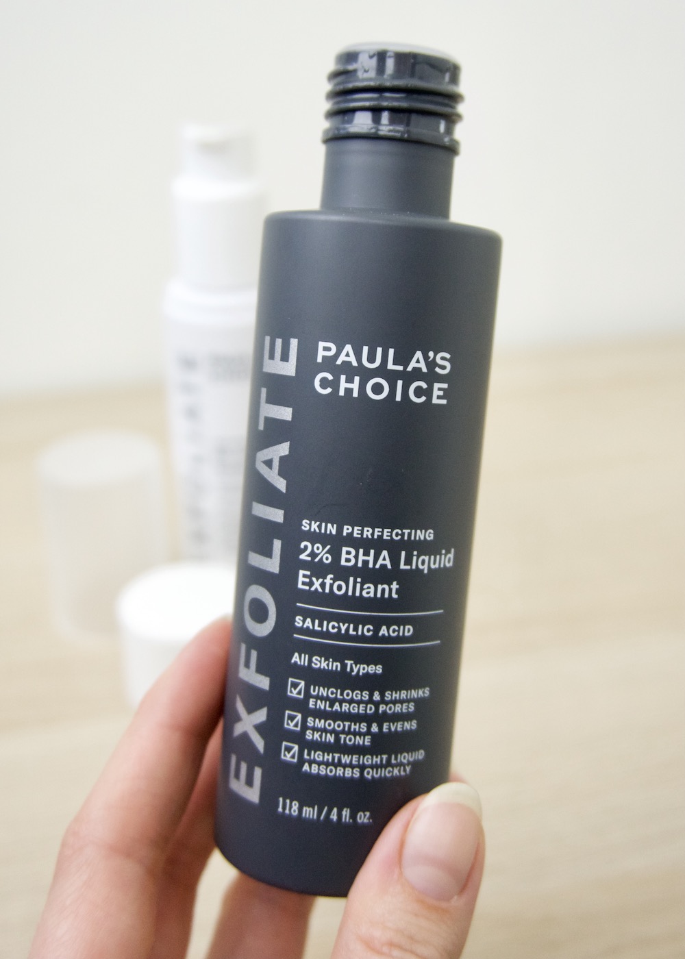 Paula's Choice Skin Perfecting Exfoliant Review  | 8% AHA Gel Exfoliant & 2% BHA Liquid Exfoliant